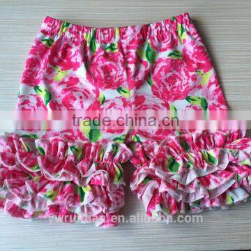 Baby Boutique Wholesale Icing Shorts Flamingo Shorts Printed Fabrics Kids Shorts photo-4