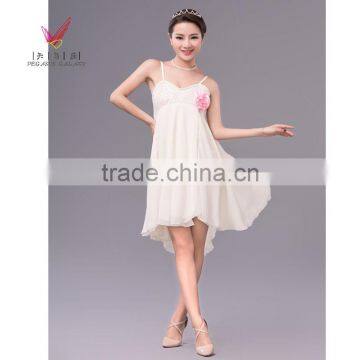 New style chiffon dance frock, dance costumes, party dress for girls and adult