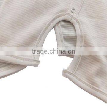 Wholesale 100% Organic Romper Baby Summer Baby Onesie Custom Printing photo-5