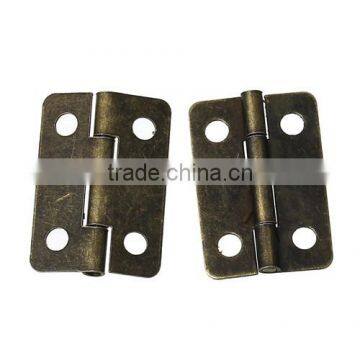 Antique Bronze 4 Holes Door Butt Hinges(rotated from 0 degrees to 280 degrees) 22.0mmx15.0mm