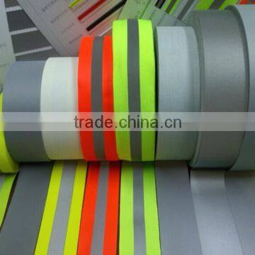 High Visibility EN471silver White Fire Flame Retardant Warning Reflective Fabric Tape photo-2