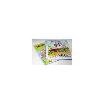Full Color / Pantone Color Children's Book Printing Service With UV Varnish / glossy lamination