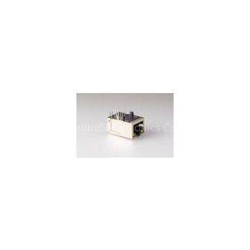 Shield RJ45 Ethernet Jack 10 / 100 / 1000 Ethernet Interface Tab up Modular Jack