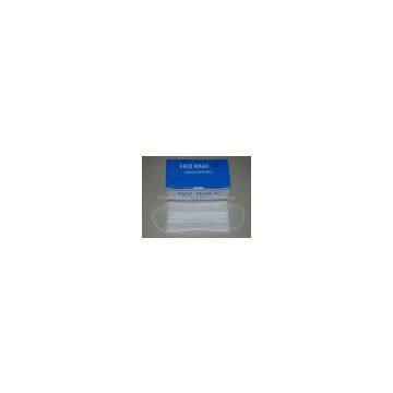 3 Ply Nonwoven Surgical Disposable Face Mask Anti H1n1 Flu photo-2