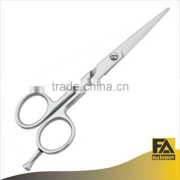 Hair cutting scissors made of stainless steel