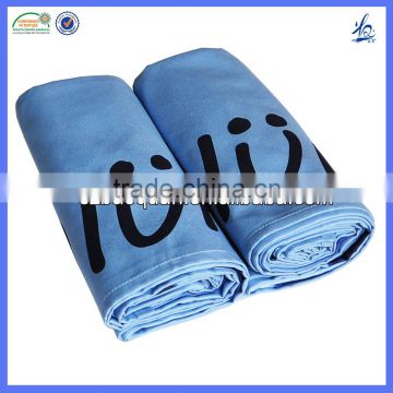 Custom sand free printed microfiber sports beach towel