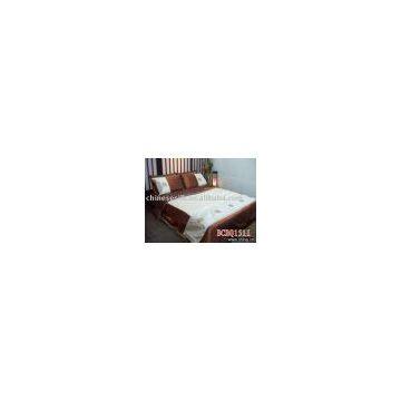 silk bed sheet