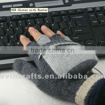 usb glove for office worker