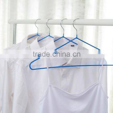 Metal wire clothes hangers,plastic coated wire clothes hangers applied for outdoors