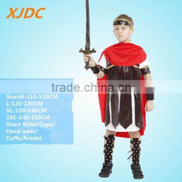 OEM cosplay roman soldier party boy kids halloween costumes