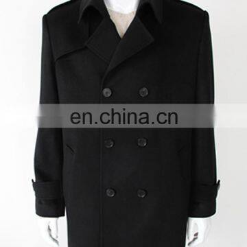 New Fashion Mens Winter 100% Pure Cashmere Overcoat