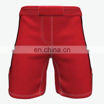 high quality white custom mma shorts/wear wholesale