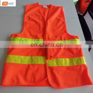 Polise Flashing Led Safety Reflective Vest