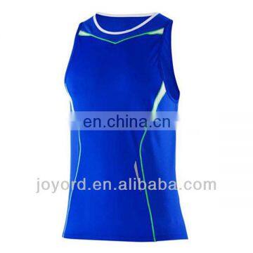 Custom sublimation boys running singlet for sports