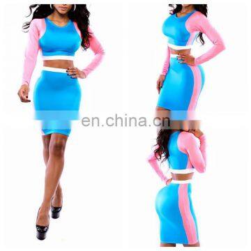 Hot selling fitted club bodycon new fashion ladies dress