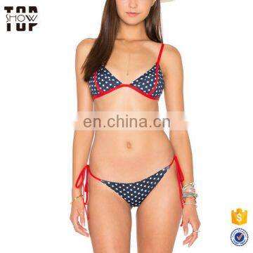 Trending hot products dongguan clothing factory custom printed sexy bikinis woman swimwear 2017