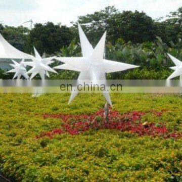 LED lighted inflatable outdoor decorations inflatable star