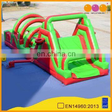 AOQI new style outdoor obstacle course inflatable for sale