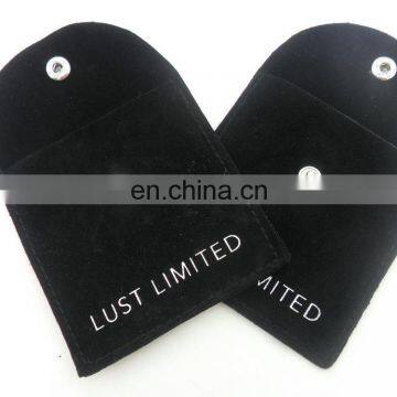 Simple but Luxury Feature and Accept Custom Order Jewelry Gift Pouch With Button Lock photo-4