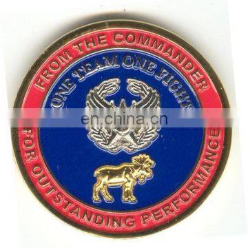 dual plating challenge coins manufacturers