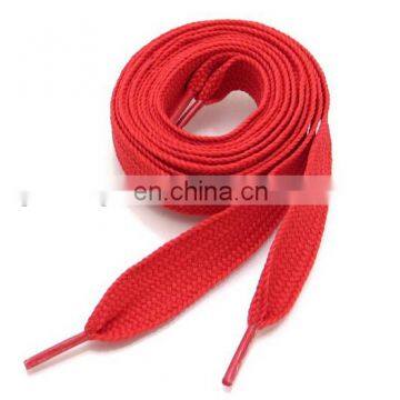 Thick Flat 1cm Wide Shoelaces Solid Color for All Shoe Types