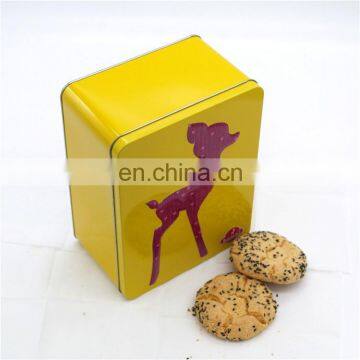 Aluminum Tin Novelty Cookie Jar Tin Cookie Box photo-3
