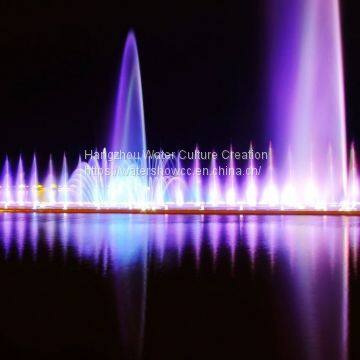 Fountain Show Musioc Dancing Fountian LED Show Fire Show Water Screen in the River or Lake photo-3