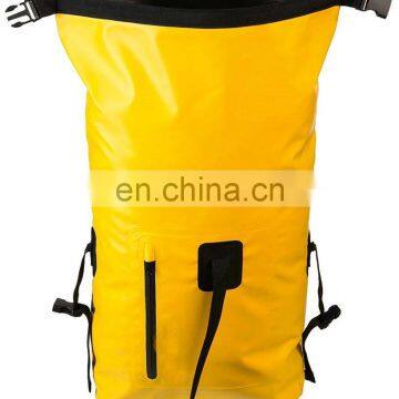 High Quality 500D Waterproof PVC Tarpaulin Bag with Zipper and Shoulder Straps