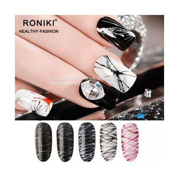 RONIKI Spider Gel,Nail Art Gel,Spider Gel Polish,Nail Painting Color Gel