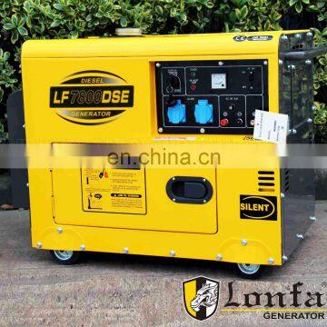 Cheap Silent 6kva Small Portable Diesel Generator