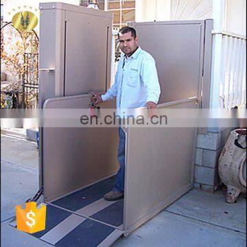 7LSJW Shandong SevenLift Hydraulic Stationary Vertical Stair Wheelchair Man Lift photo-3