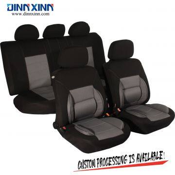 DinnXinn Toyota 9 pcs full set velvet pu leather car seat covers trading China