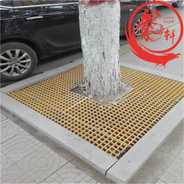 High Quality Reinforced Plastic Fiberglass Mesh Grating