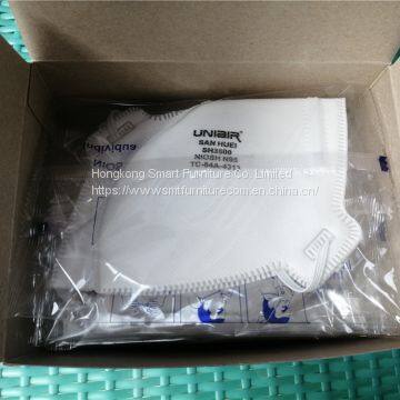 Антипыльная маска против загрязнения частицами N95 FFP1 FFP2 FFP3 от пыли PM10 защитная маска photo-3