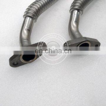 ISF2.8 Diesel Engine Turbocharger Oil Drain Connection 4994822 5297748 5297747 4994821 5340176 photo-3