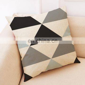 High Quality Linen Material Pillow Cover Custom Printed Throw Pillow photo-7
