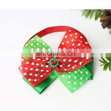 New Pet Christmas Bow Tie Jewelry Cat Dog Collar photo-4