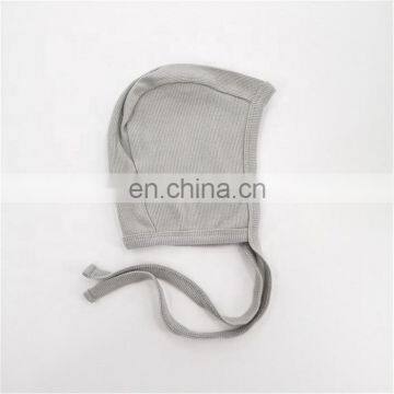 Baptismal Baby Gown Set Knotted Baby Gown Bonnet Baby Hat photo-6