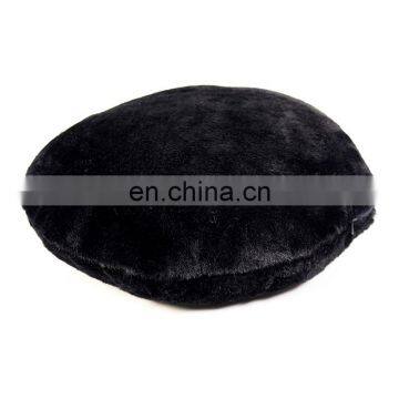 Plush Faux Fur Decorative Throw Pillow Cushion Shaggy Cover Fluffy Soft Cushion Round Shape Cushion photo-4