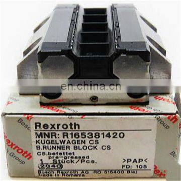 Original R1653 81420 Linear Guide Sliding Block Bearing R165381420