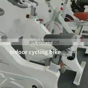 Home gym body building fitness exercise bike Magnetic control fitness spin bicycle belt bike with factory price