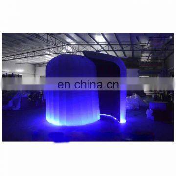 Customized Inflatable LED Lighting dome photo booth Tent Inflatable Round Shape Photo Booth