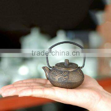 Mini Cast Iron Teapot 50ml for Decoration