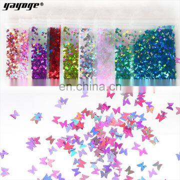 Nail Beauty College Butterfly Nail Art Sticker Extension Builder Gel