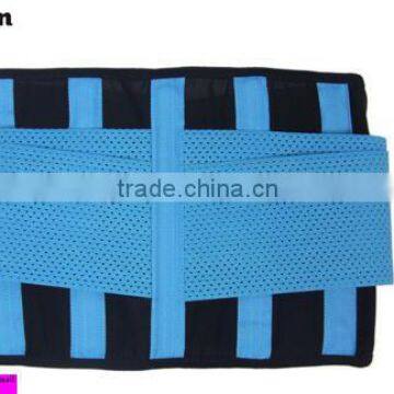 Walson Slim Neoprene Waist Trainer Belt Support Blue and Orrange Color Waist Trainer Fajas photo-4