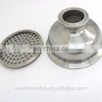 4" to 1.5" Hemispherical Reducers With Tri Clamp Filter Plate With Ring photo-3