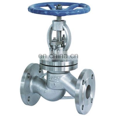 Bundor PN25 handwheel stem 4 inch-10inch  flange connection end globe valve