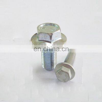 DIN 6921 10mm Bolts Grade 8.8 Zinc Coated Stainless Steel Serrated Flange Bolt Iso4162/ Din6921/en1665 Hex Flange Screws photo-4