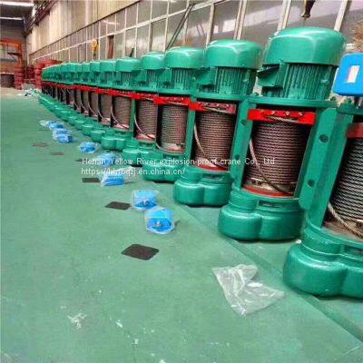 CD5T Wholesale Explosion-proof Steel Wire Rope Electric Hoist photo-5