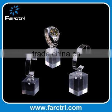 Clear Acrylic Bracelet Watch Display Holder Stand in Retail Shop photo-2
